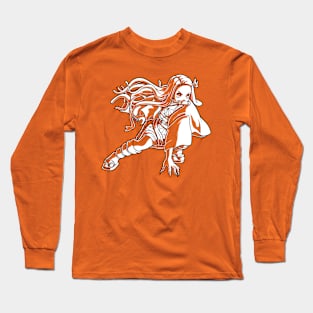 Demon Slayer Kamado Nezuko Action Custom Color Long Sleeve T-Shirt